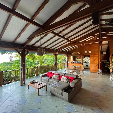 Villa Nature Caraibe Lodge, Vue Mer, Piscine Privee Deshaies Exteriör bild