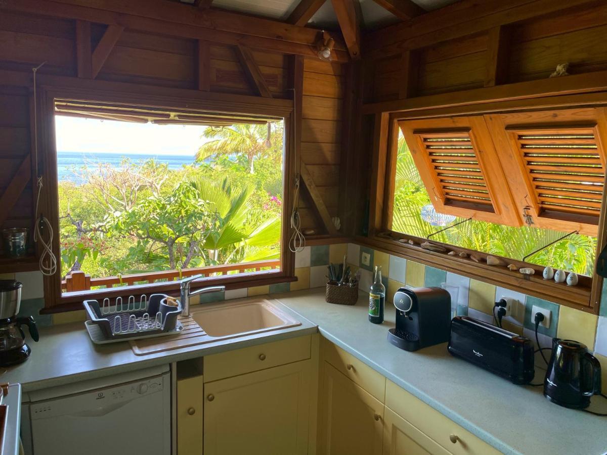 Villa Nature Caraibe Lodge, Vue Mer, Piscine Privee Deshaies Exteriör bild