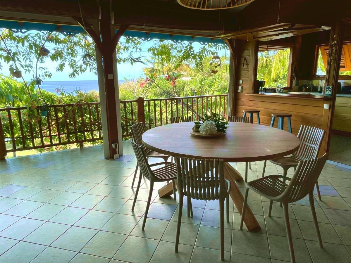Villa Nature Caraibe Lodge, Vue Mer, Piscine Privee Deshaies Exteriör bild