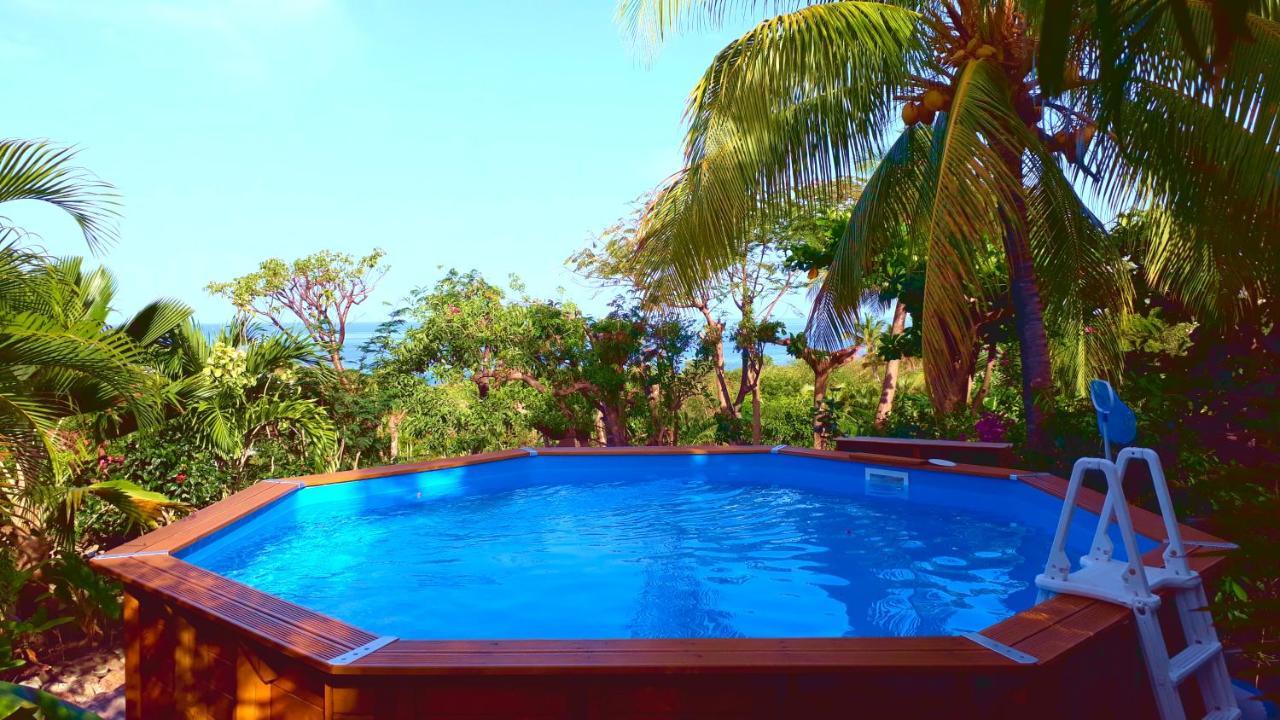Villa Nature Caraibe Lodge, Vue Mer, Piscine Privee Deshaies Exteriör bild