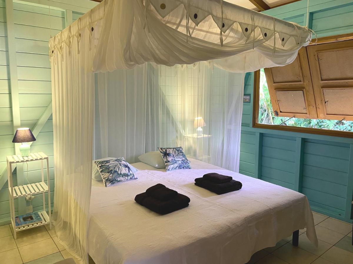 Villa Nature Caraibe Lodge, Vue Mer, Piscine Privee Deshaies Exteriör bild