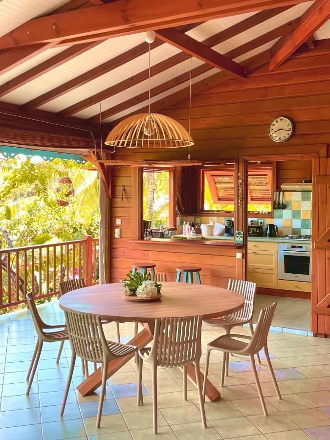Villa Nature Caraibe Lodge, Vue Mer, Piscine Privee Deshaies Exteriör bild